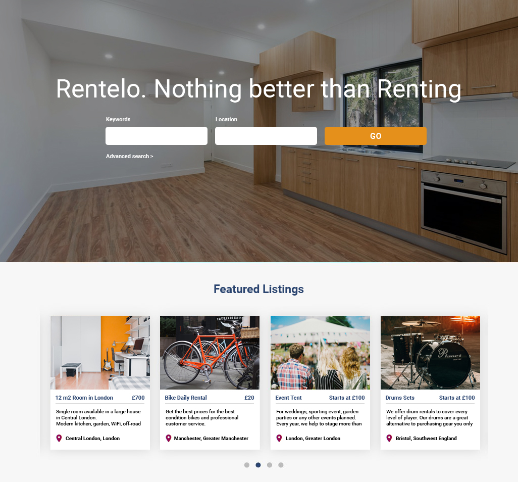 Multi-vendor Rental Marketplace Platform